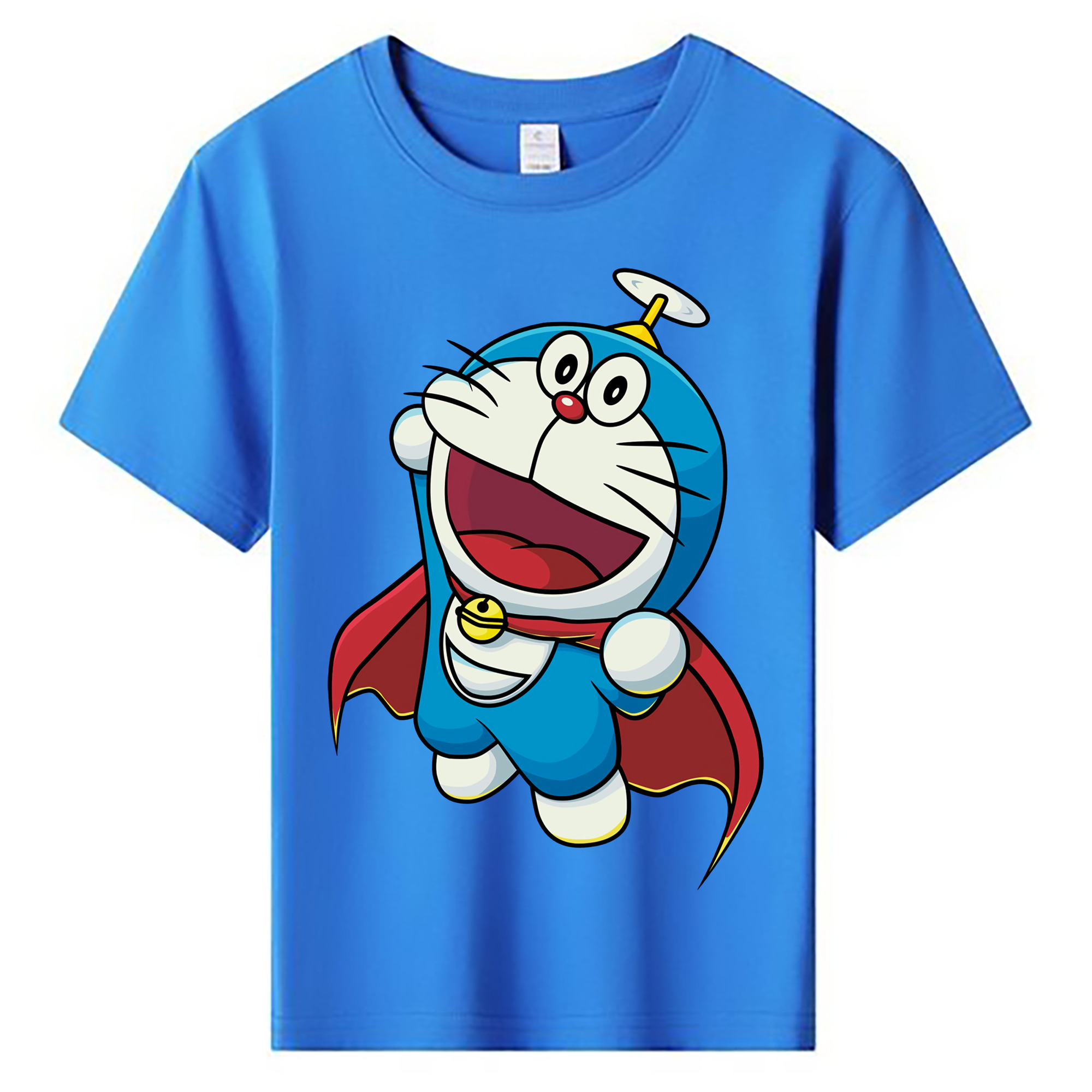 （画像用） ドラえもん Doraemon 綿100％キッズTシャツ（フロントプリント）